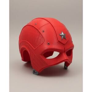 Marvel Red Guardian Helmet – MCU Thunderbolts Cosplay & Decor
